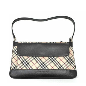 Burberry Nova Check One Shoulder Hobo Bag